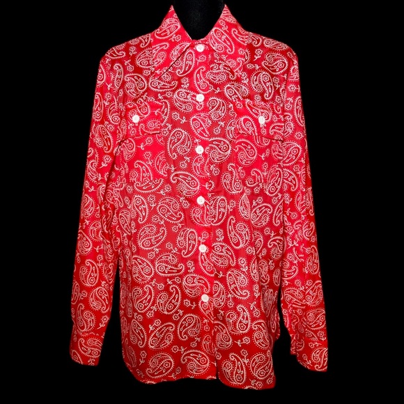 First Snow/Lokomotion Bundle - 70's/80's Button Down Nylon Snow Shirts - Size L - Picture 11 of 11